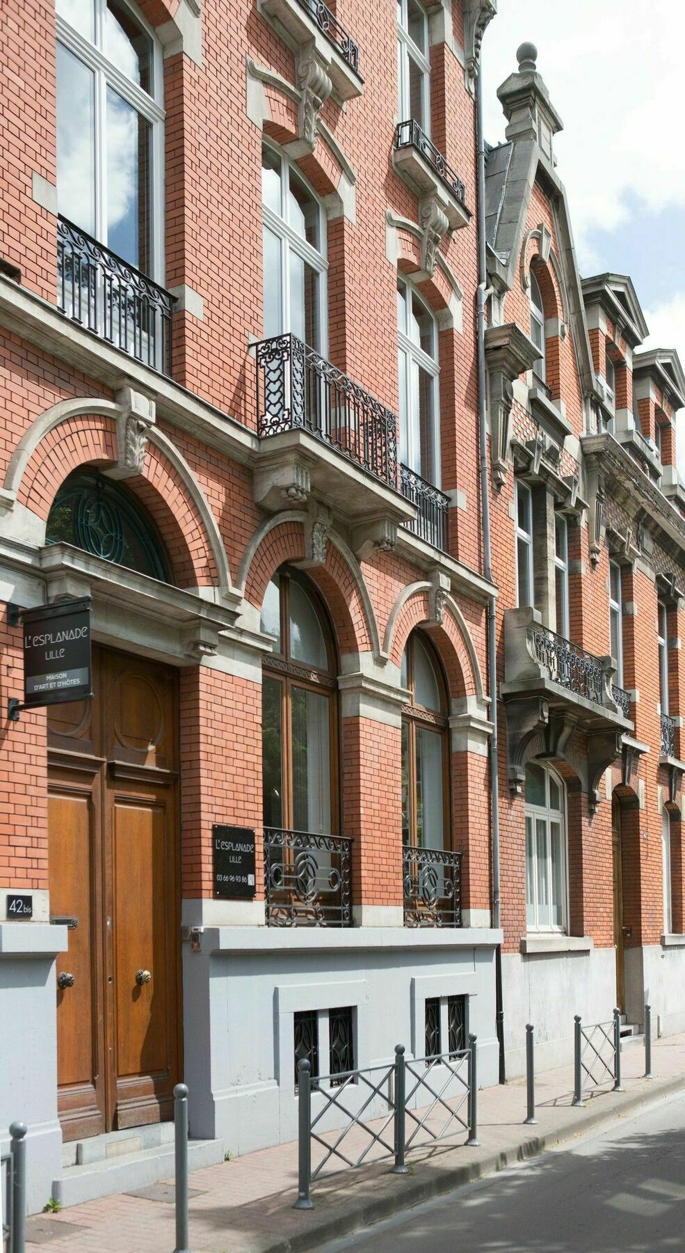 L'Esplanade Lille Acomodação com café da manhã Exterior foto